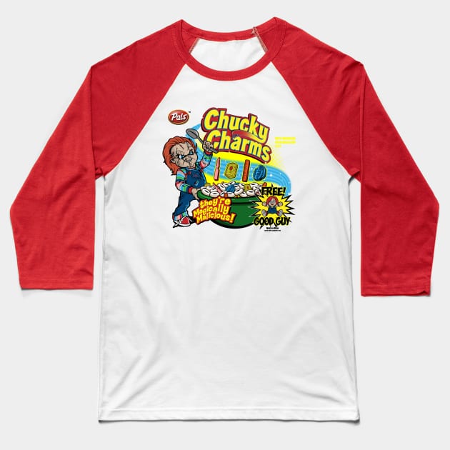 Chucky Charms! Baseball T-Shirt by Punksthetic